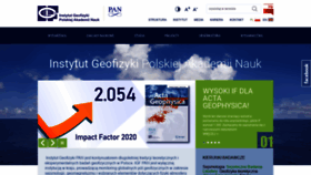 What Igf.edu.pl website looked like in 2021 (2 years ago)