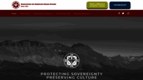 What Indian-affairs.org website looked like in 2021 (2 years ago)