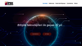 What Ipekbilgisayar.com website looked like in 2021 (2 years ago)