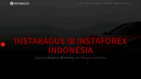 What Instabagus.club website looked like in 2021 (5 years ago)
