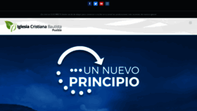 What Iglesiacristianabautista.com website looked like in 2021 (2 years ago)