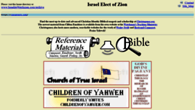 What Israelect.com website looked like in 2021 (2 years ago)