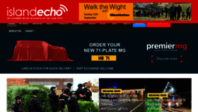 What Islandecho.co.uk website looked like in 2021 (2 years ago)