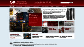 What Internationalpowerpresses.com website looked like in 2021 (3 years ago)