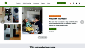What Irobot.ca website looked like in 2021 (2 years ago)