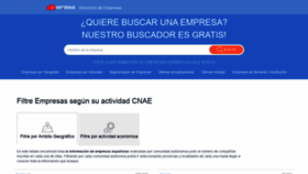 What Informacion-empresas.com website looked like in 2021 (2 years ago)