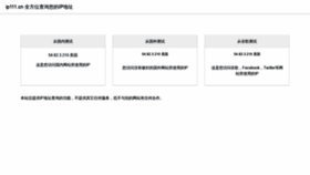 What Ip111.cn website looked like in 2021 (2 years ago)