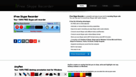 What Ifree-recorder.com website looked like in 2021 (2 years ago)