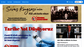 What Istanbuleczaciodasi.org.tr website looked like in 2021 (2 years ago)