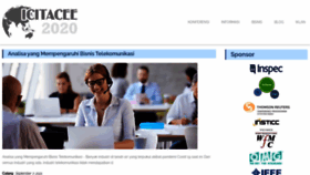 What Icete.org website looked like in 2021 (2 years ago)