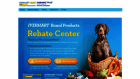 What Iverhartrebate.com website looked like in 2021 (2 years ago)