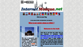 What Internetmosque.net website looked like in 2021 (2 years ago)