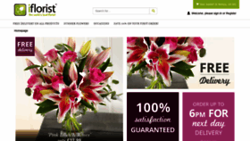 What Iflorist.co.uk website looked like in 2021 (2 years ago)