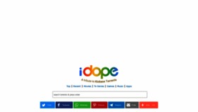 What Idope.cyou website looked like in 2021 (2 years ago)