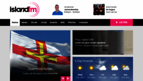 What Islandfm.com website looked like in 2021 (2 years ago)