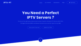 What Iptv-pt.net website looked like in 2021 (2 years ago)