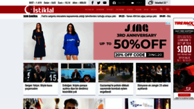 What Istiklal.com.tr website looked like in 2021 (2 years ago)