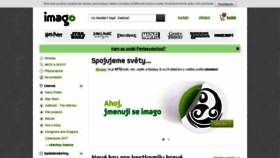 What Imago.cz website looked like in 2021 (2 years ago)