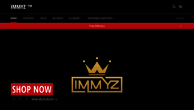 What Immyz.co.uk website looked like in 2021 (2 years ago)