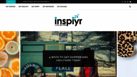 What Inspiyr.com website looked like in 2021 (2 years ago)