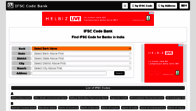 What Ifsccodebank.com website looked like in 2021 (2 years ago)