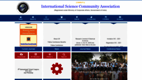 What Isca.in website looked like in 2021 (2 years ago)