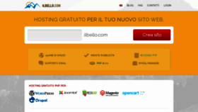 What Ilbello.com website looked like in 2021 (2 years ago)