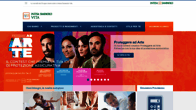What Intesasanpaolovita.it website looked like in 2021 (2 years ago)