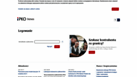 What Ipkobiznes.pl website looked like in 2021 (3 years ago)