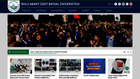 What Ibu.edu.tr website looked like in 2021 (2 years ago)
