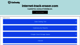 What Internet-track-eraser.com website looked like in 2021 (2 years ago)