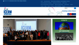What Icermediation.org website looked like in 2021 (2 years ago)