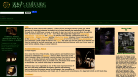 What Irishcultureandcustoms.com website looked like in 2021 (2 years ago)