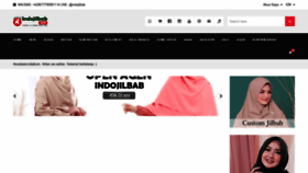 What Indojilbab.com website looked like in 2021 (2 years ago)
