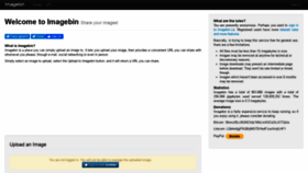 What Imagebin.ca website looked like in 2021 (2 years ago)