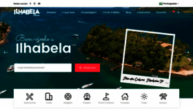 What Ilhabela.com.br website looked like in 2021 (2 years ago)