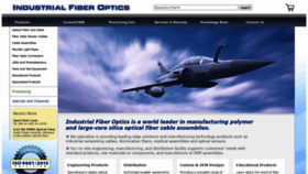 What I-fiberoptics.com website looked like in 2021 (2 years ago)