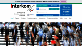 What Interkomedit.com website looked like in 2021 (2 years ago)