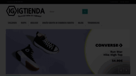 What Igtiendabcn.com website looked like in 2021 (2 years ago)