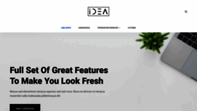 What Ideapromosyon.com website looked like in 2021 (2 years ago)