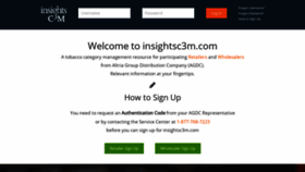 What Insightsc3m.com website looked like in 2021 (2 years ago)