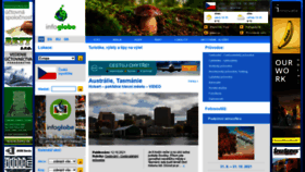What Infoglobe.cz website looked like in 2021 (4 years ago)