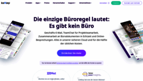 What Icewarp.de website looked like in 2021 (2 years ago)