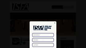 What Isfanow.org website looked like in 2021 (2 years ago)