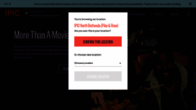 What Ipictheaters.com website looked like in 2021 (2 years ago)