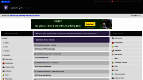 What Isport24.com website looked like in 2021 (2 years ago)