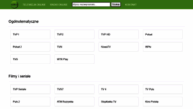 What Inatv.pl website looked like in 2021 (3 years ago)