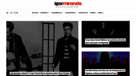 What Igormiranda.com.br website looked like in 2021 (2 years ago)