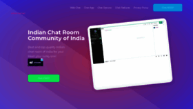 What Indianchat.xyz website looked like in 2021 (2 years ago)