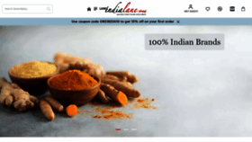 What Indialane.shop website looked like in 2021 (2 years ago)